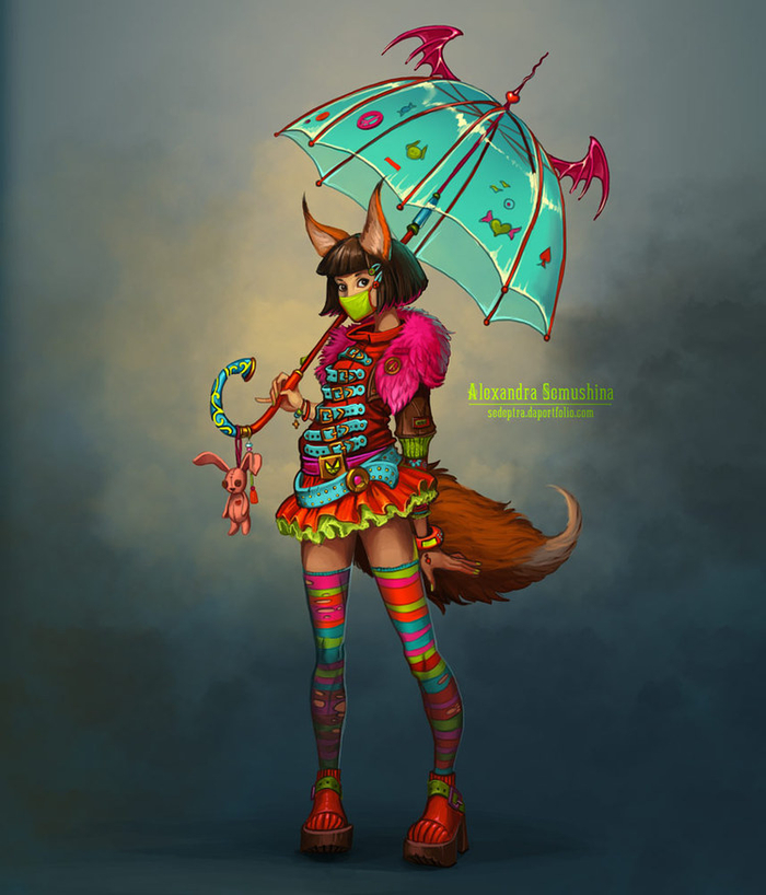 Кислотная лисица