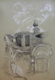 развалины ...