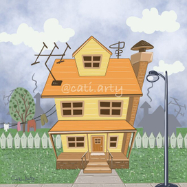 сказочный домик 