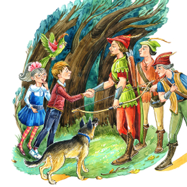 Встреча в лесу