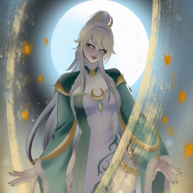 zi bai / genshin impact
