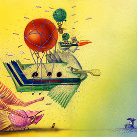 Через болота и пески идут звериные полки.