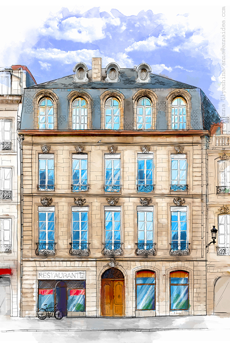 ЗДАНИЕ С ВЕЛОСИПЕДОМ