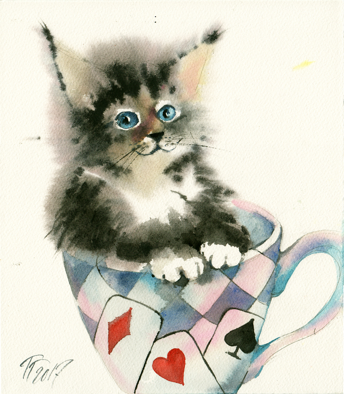 Чеширский котёнок