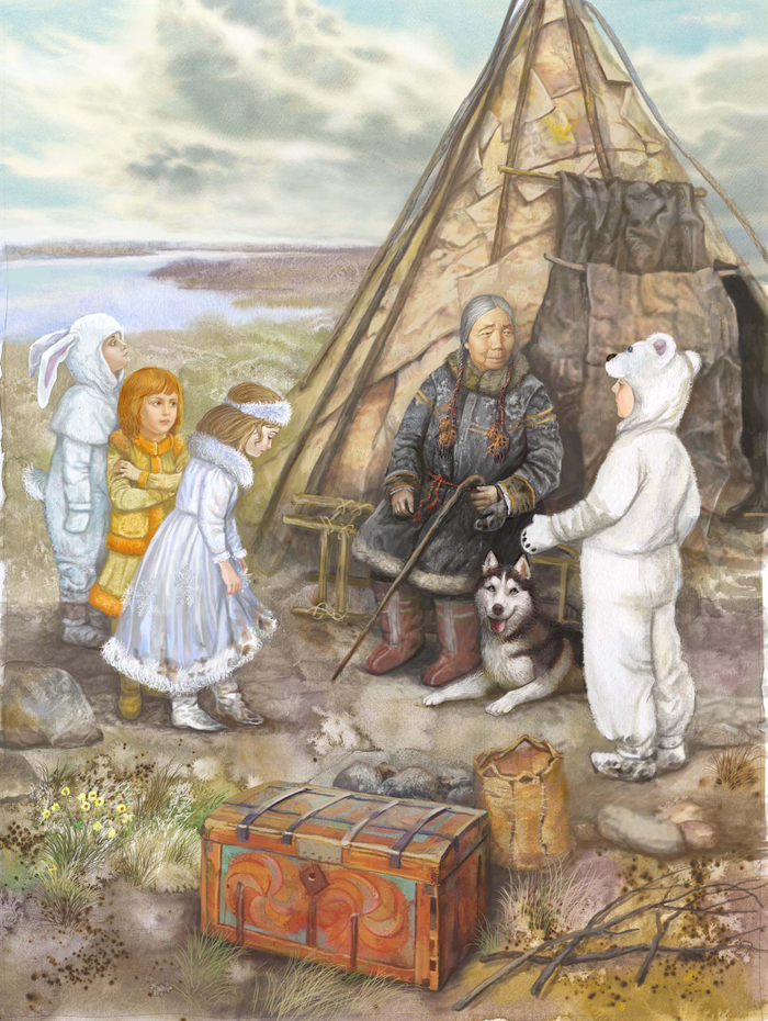 Бабушка Аляне