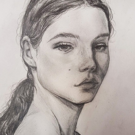 Простой портретик из скетчбука