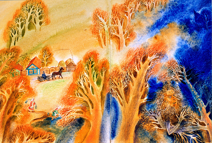 Иллюстрация к поэме Г.Тукая "Шурале"