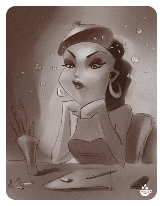 эскиз "когда котелок не варит"