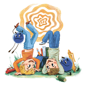 Для журнала «Чиж и Ёж» 