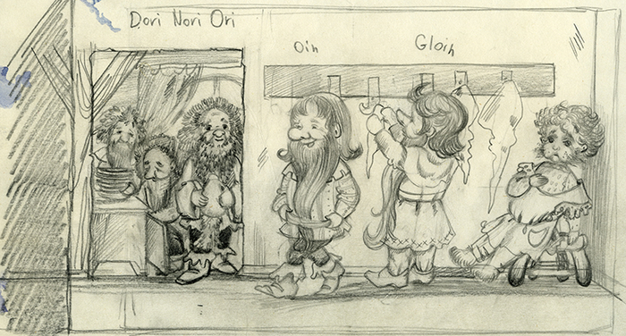  Гномики моют посуду