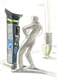 человек и паркомат