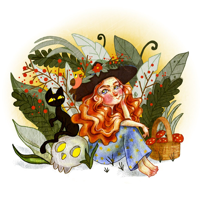 Маленькая ведьма.