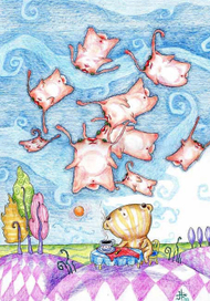 Пострибунчики зайчата та ведмежа радість