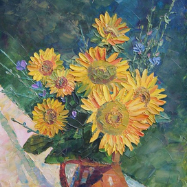 Подсолнухи 
