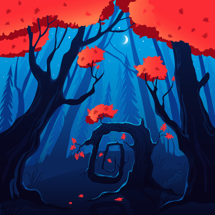 Квадратный дуб