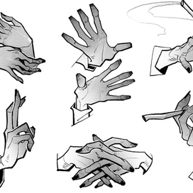 Руки. Стилизация