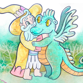 Дружба волшебника и дракона