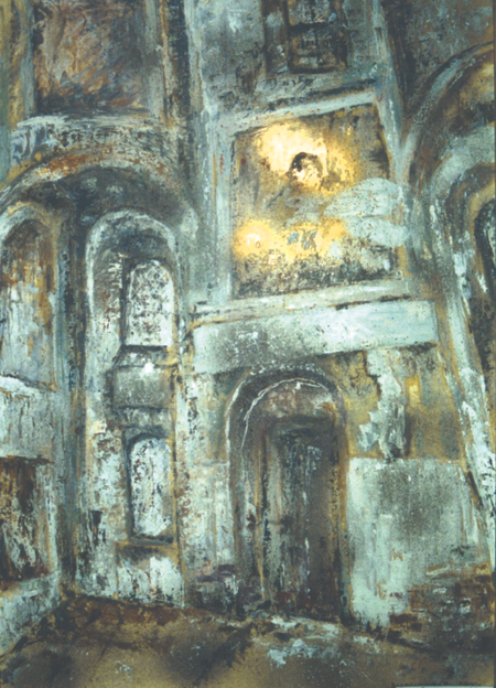 Внутри разрушенного Храма,