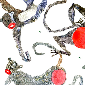 A monkey’s buttocks?