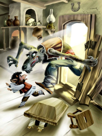 Крянгэ Коза и 3 козленка