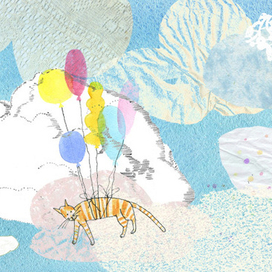 Полет.  Иллюстрации для анимации к спектаклю "Продавец игрушек"