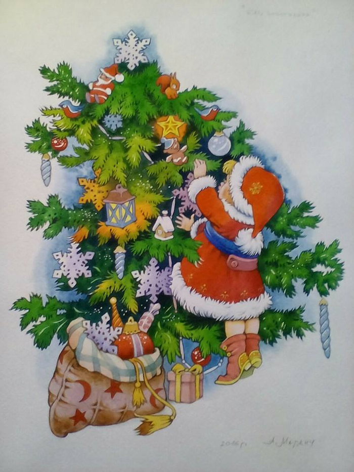 Нвогодняя открытка