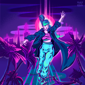 Ночной город