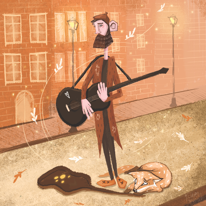 Квадратный музыкант