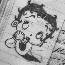 Betty Boop "boop-boop-a-doop"