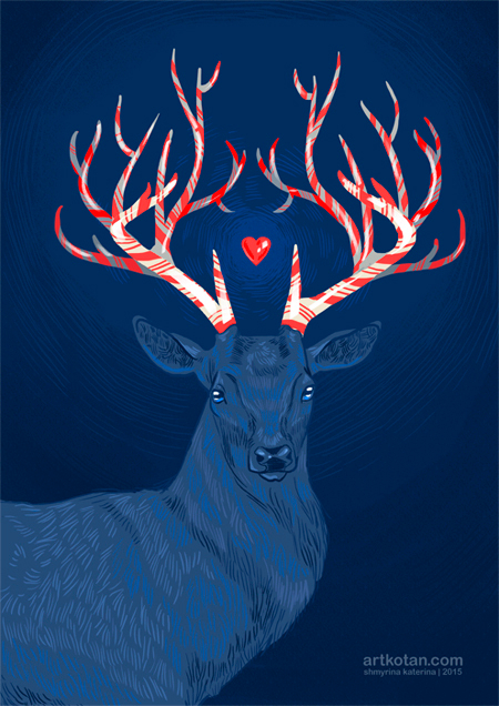 Карамельный олень