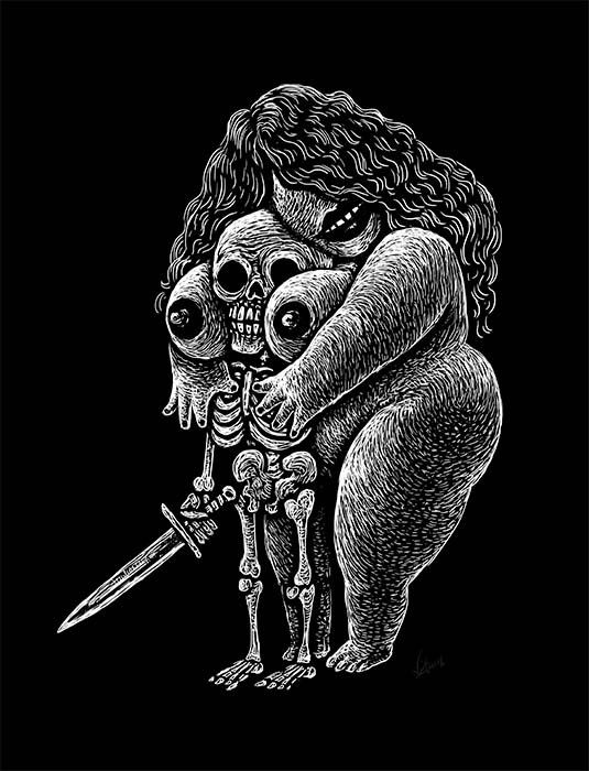 Жизнь Смертыча и Жизнелюбы в картинках.