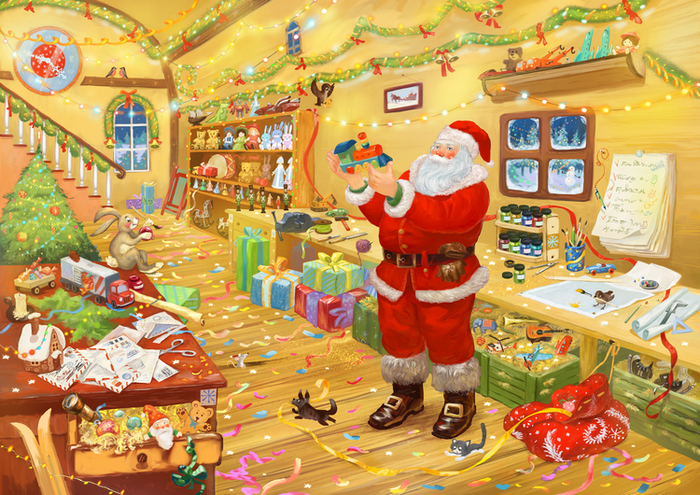 дед мороз меняет профессию