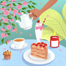 Food illustration 