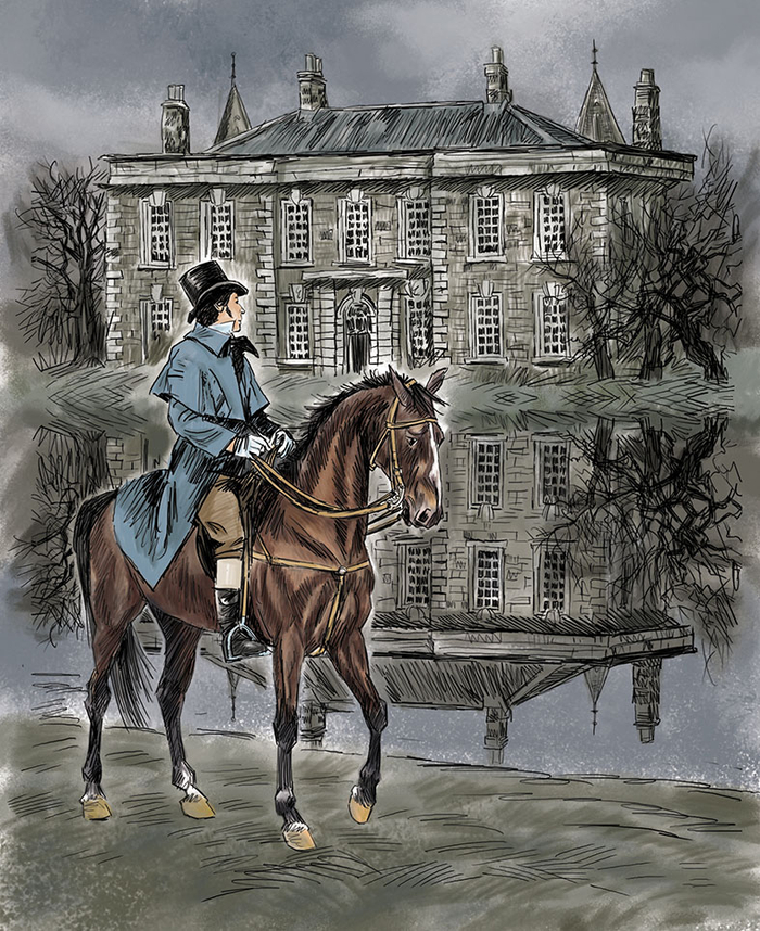 Edgar Allan Poe, "The End of the House of Usher"