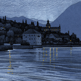 Вечерний Котор. Черногория