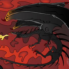 Анкалагон Чёрный и пики Тангородрима