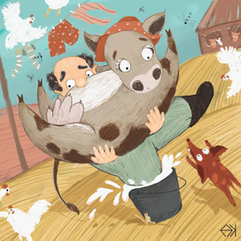 Корова Мурка