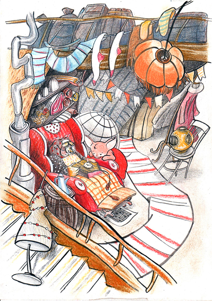 И. Баллод Румянцева. Про маленького поросенка Плюха. 