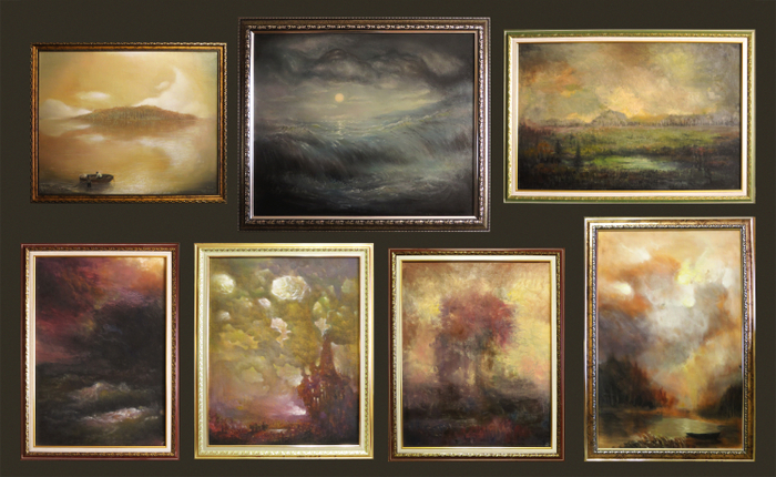 Оформил часть своих давних картин