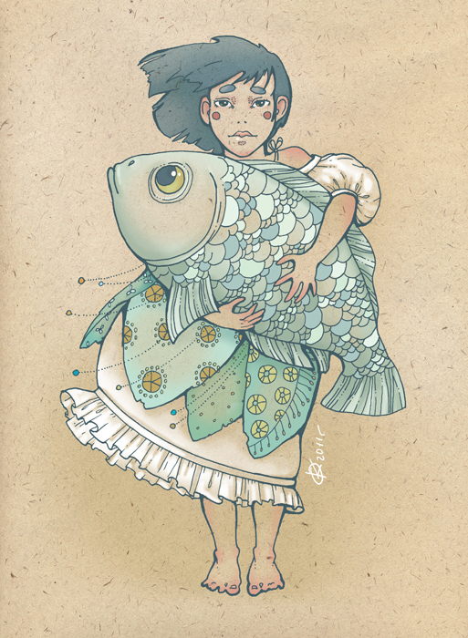 Девочка-рыба