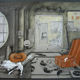 Комната с тыквой