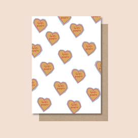 Принт "Girls power" 