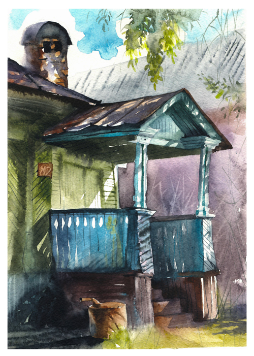 Старое крылечко