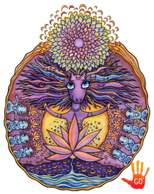 Фиолетовый Конь Сахасрара