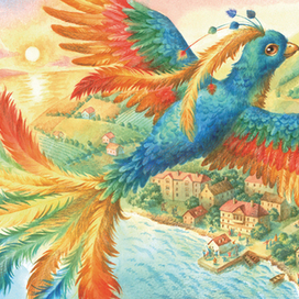 "За птицей радости" Сказка