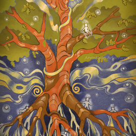 Сказочный дуб