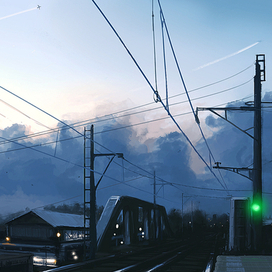 В ожидании поезда