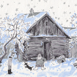 Отставка полковника. Лист 6. Иллюстрация к рассказу "Каникулы в Изборске"