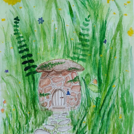 Домик гнома-лесовика