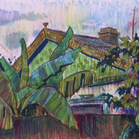 Вечерний банан